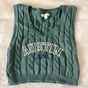 Sage Green Sweater Vest